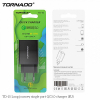 Мережевий зарядний пристрій TORNADO TD-15 (QC3.0) Black