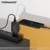 Мережевий зарядний пристрій TORNADO TD-15 (QC3.0) Black