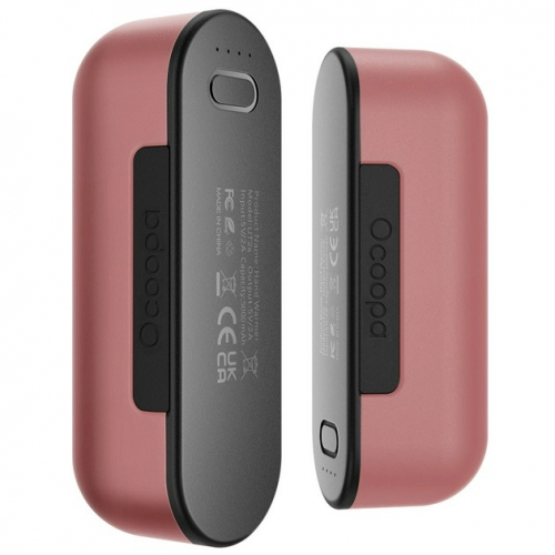 Павербанк грілка для рук на 10000 mAh Ocoopa Powerbank Heater UT2s рожевий