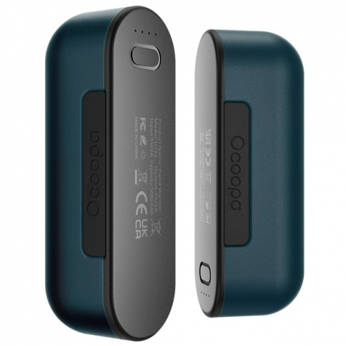 Павербанк грілка для рук на 10000 mAh Ocoopa Powerbank Heater UT2s світло - синій