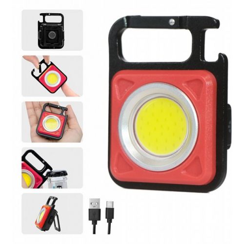 Ліхтар кишеньковий водонепроникний MISSION MISSION LED Circle Red