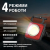 Ліхтар кишеньковий водонепроникний MISSION MISSION LED Circle Red