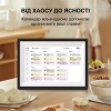 Цифрова фоторамка, календар та артгалерея 3 в 1 FotoCube WiFi 10.1 дюймів із сенсорним управлінням, дисплей HD 1280*800 1080P та 32Gb вбудованої пам'яті