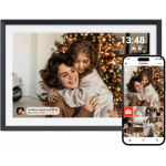 Цифровая фоторамка Frameo WiFi 10.1 дюймов с сенсорным управлением, дисплей HD 1280*800P и 32Gb встроенной памяти Цифровая фоторамка Frameo WiFi 10.1 дюймов с сенсорным управлением, дисплей HD 1280*800P и 32Gb встроенной памяти