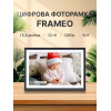 Цифрова фоторамка Frameo WiFi 15.6 дюймів із сенсорним управлінням, дисплей HD 1280*800 1080P та 32Gb вбудованої пам'яті
