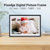 Цифрова фоторамка Frameo WiFi 10.1 дюймів із сенсорним управлінням, дисплей HD 1280*800 1080P та 32Gb вбудованої пам'яті