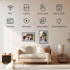 Цифрова фоторамка Frameo WiFi 10.1 дюймів із сенсорним управлінням, дисплей HD 1280*800 1080P та 32Gb вбудованої пам'яті