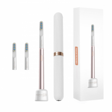 Відбілююча звукова зубна щітка MEDICA+ LUX 10Х Portable Rose Gold