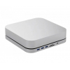 USB-хаб кардрідер та карман MISSION Type-C 8 в 1 Aluminum із слотом для SATA HDD/SSD і M.2 NVMe и NGFF Grey для Mac mini та інших пристроїв (MC25PRO)