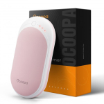 Павербанк грілка для рук на 5200 mAh Ocoopa Powerbank Heater 118 розовый Павербанк грілка для рук на 5200 mAh Ocoopa Powerbank Heater 118 розовый