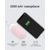Павербанк грілка для рук на 5200 mAh Ocoopa Powerbank Heater 118 рожевий
