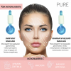 Кріосфери PURE Ice Globes для масажу обличчя і зняття набряклості голубі (P-ice-bl)