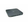USB-хаб Qitech Type-C 6 в 1 Aluminum із слотом для SATA HDD/SDD Space Grey