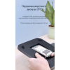 USB-хаб Qitech Type-C 6 в 1 Aluminum із слотом для SATA HDD/SDD Space Grey