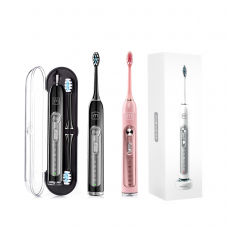 Набор: ультразвуковая зубная щетка Medica+ Probrush 9.0 (Ultasonic) Black+fuchsia