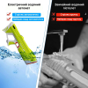 Водяний автоматичний пістолет бластер електричний голубий MISSION Water Superior Gun зелений