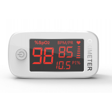 Пульсоксиметр Yimi Life Pulse Oximeter Yimi YM101 на палець для вимірювання сатурації крові, частоти пульсу і плетізмографіческого аналізу судин